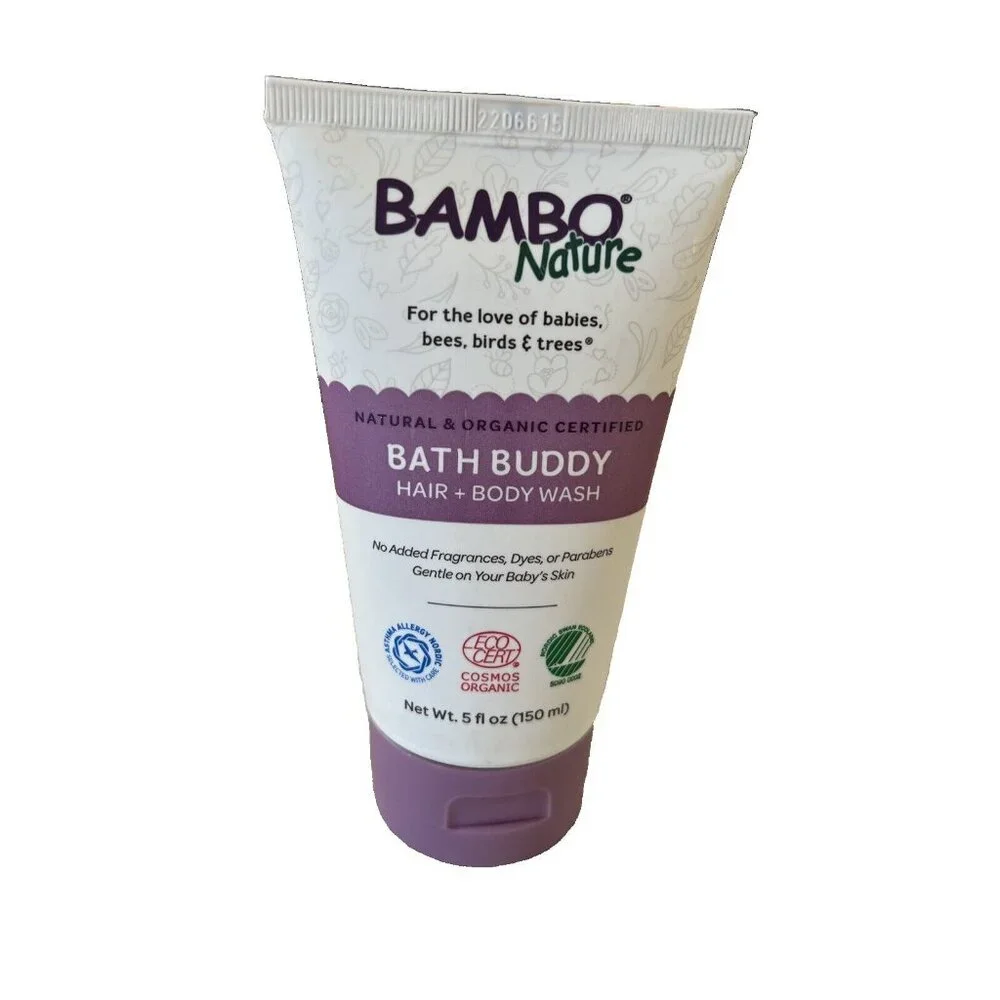 Bambo Nature Bath Buddy Shampoo and Body Wash‎ Unscented 5 oz. 150246 1 Ct